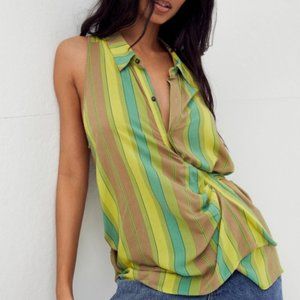 Free People Mackenzie Wrap Top Small NWT